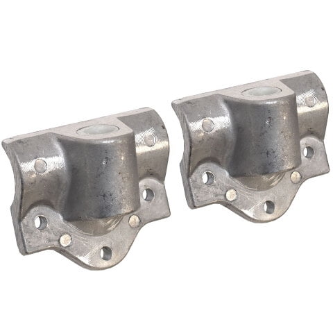 Springfield Boat Oarlock Gunwale Sockets 3840021 | Aluminum (Pair)