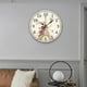 thumbnail image 3 of Reloj de pared Movimiento de barrido de relojes de pared de cocina vintage silenciosos, 3 of 7