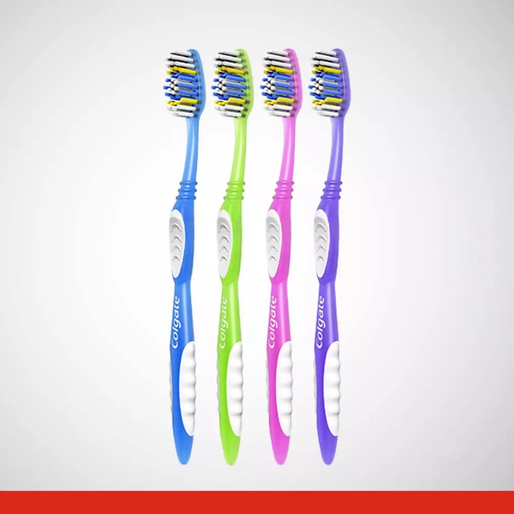 Colgate Extra Clean Toothbrush, Soft, Assorted Colors 1 Ea