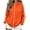02-Orange, variant on Women's Jogger Full Zip Hoodies Casual Long Sleeve Hooded Sweatshirt Fall Jacket Outerwear Orange M Fashion