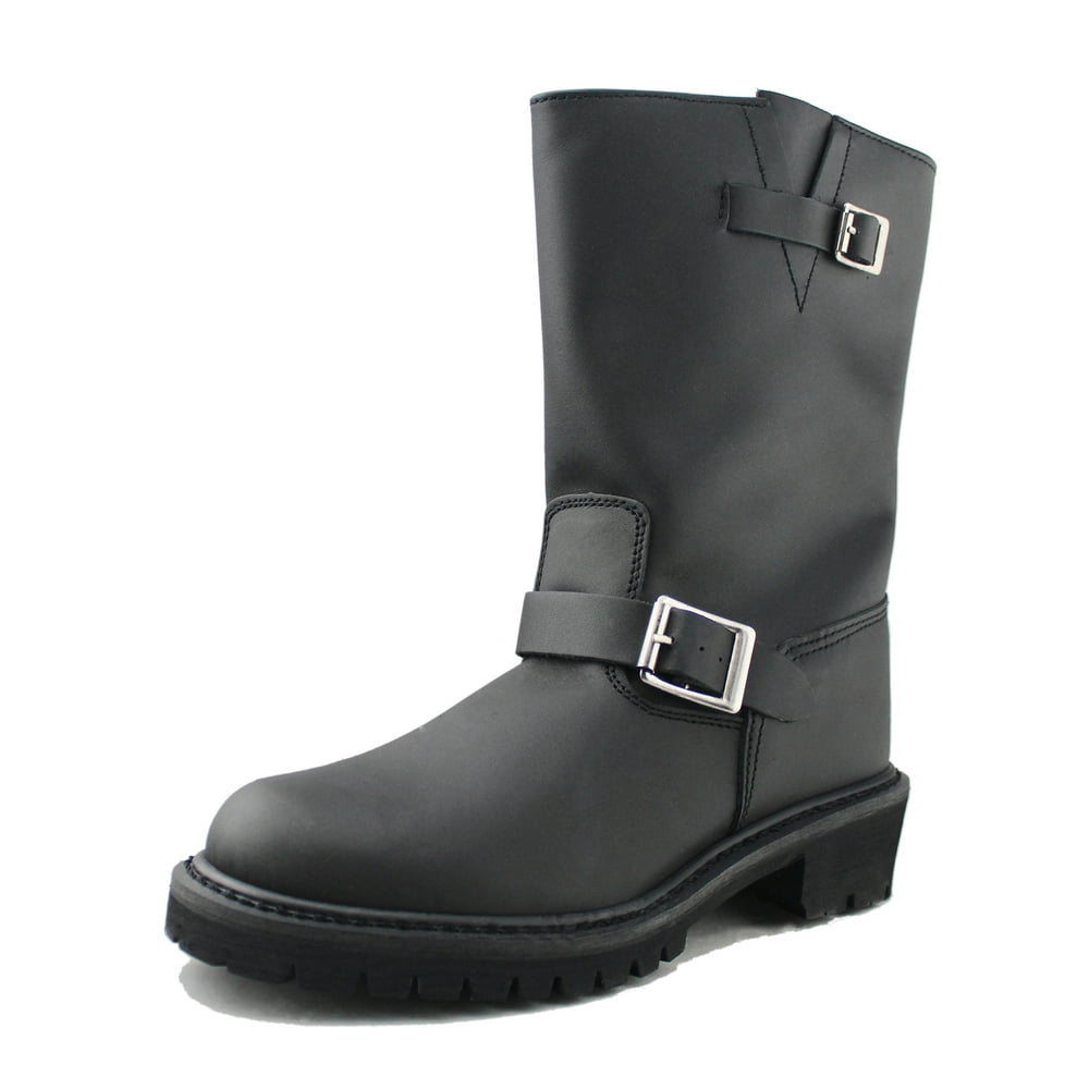 mid calf pull on boots