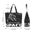 thumbnail image 5 of Kdxio I Need More Space Casual Tote Bags Women Big Capacity Shoulder Bag for Women Travel Shoulder Bags Handbags, 5 of 8