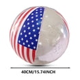 thumbnail image 2 of EGNMCR Independence Day PVC Thickened Inflatable Beach Ball For Water Pool Parties Plastics ball, 2 of 4