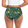 thumbnail image 3 of Womens Underwear Forest Flora And Fauna Cuteness No Show Seamless Underwear for Women, Soft Stretch Women's Panties, Hipster Ladies Panties Bikini Underwear Briefs, 3 of 6