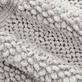thumbnail image 6 of Jean Pierre New York Sophie Border 100% Cotton Bath Mat - Non-Slip Bath Rug - Soft Gray - 17" x 24", 6 of 8