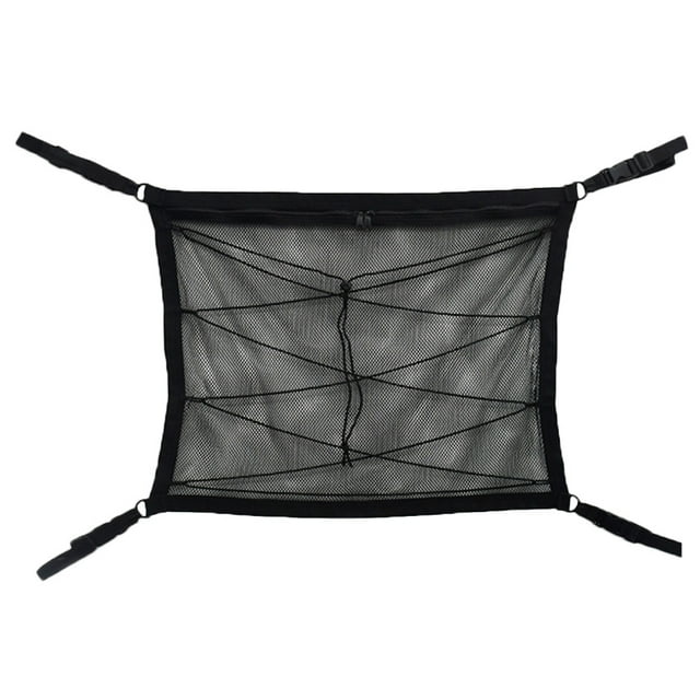GOOHOCHY Red de carga para techo de coche, bolsa organizadora de malla transpirable para artículos diversos en el interior del coche