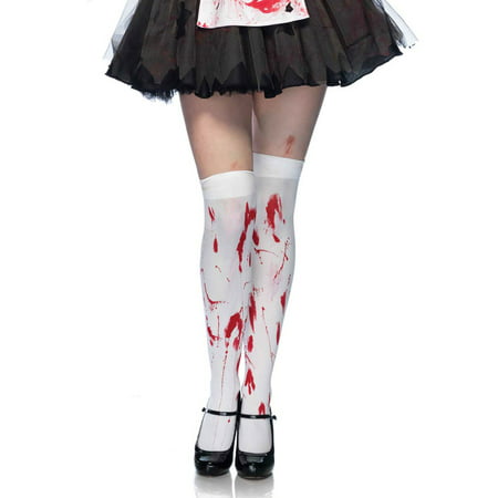 Zombie Bloody Thigh Highs LA6675