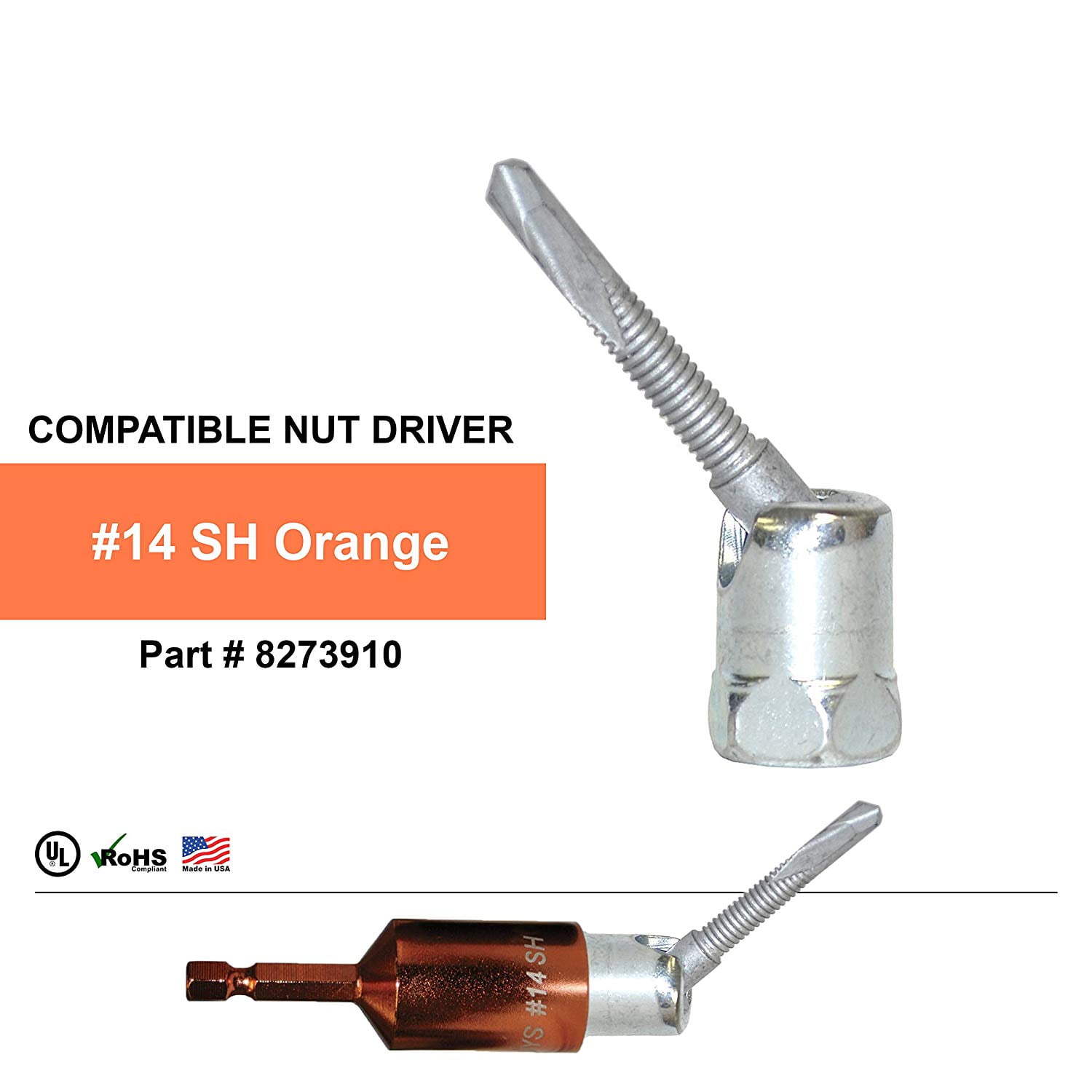 12-24 x 1 3/4 in. Sammys Rod Anchor Super Screw, Swivel Head with 3/8 in. Threaded Rod Fitting, for Steel (Pkg=25)