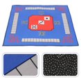 thumbnail image 3 of Bamboohart Polyester Mahjong Game Mat with Antislip Bottom for Table Use Blue 47.2x23.6 Inches, 3 of 10