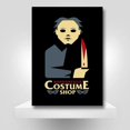thumbnail image 1 of Póster de película de terror clásica Michael Myers, pintura de Papel Kraft para pared, sala de estudio, decoración para sala de estar, 1 of 4