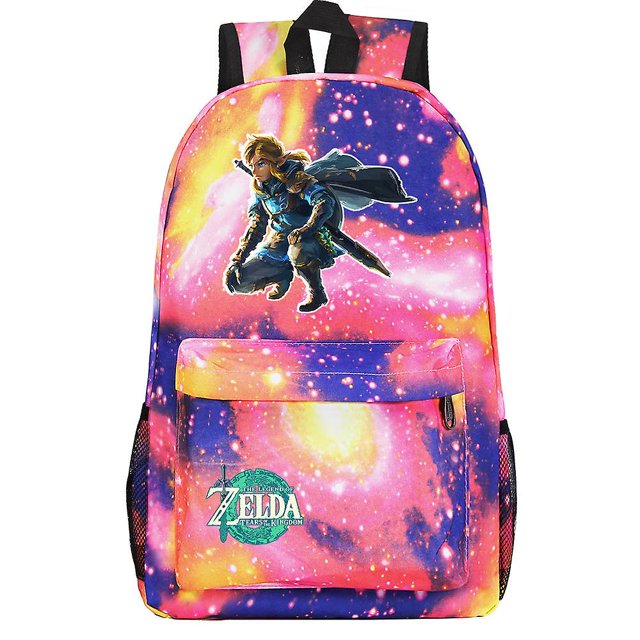 Impresión "lágrimas del juego" Zelda Kingdom, bolso de escuela primaria y secundaria para adolescentes, mochila informal para hombres y mujeres