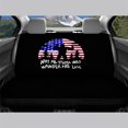 thumbnail image 3 of Uourmeti Bigfoot American Flag Rear Bench Seat Covers with SUV Sedan, Comfortable Waterproof Stretch Back Seat Protectors(2 Pack), 3 of 4