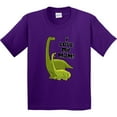 thumbnail image 3 of Inktastic I Love My Mom with Baby and Mommy Brontosaurus Youth T-Shirt, 3 of 5