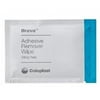 Brava Adhesive Remover Wipe, Sting Free Individual Wipes, Coloplast 120115 - Box of 30