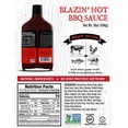 thumbnail image 2 of Rufus Teage Blazin' Hot BBQ Sauce, 16oz, 2 of 2