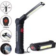 thumbnail image 1 of Luz de trabajo LED recargable, antorcha de luz de trabajo LED de 800 lm, luz de taller LED recargable, luz de inspección, linterna con base magnética 5 modos para garaje, 1 of 5