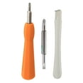 thumbnail image 1 of Moins de 5 Tournevis pour Sonnette de Porte Anneaux de Tournevis Batterie Tournevis Anneaux de Sonnette Adaptés au Changement Vidéo pour Tous les Outils de Remplacement d'Anneaux et Amélioration de la Maison, 1 of 9