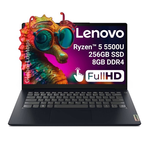Laptop Lenovo Ideapad AMD Ryzen 5 5500U 8GB Ram 256 SSD FHD 14