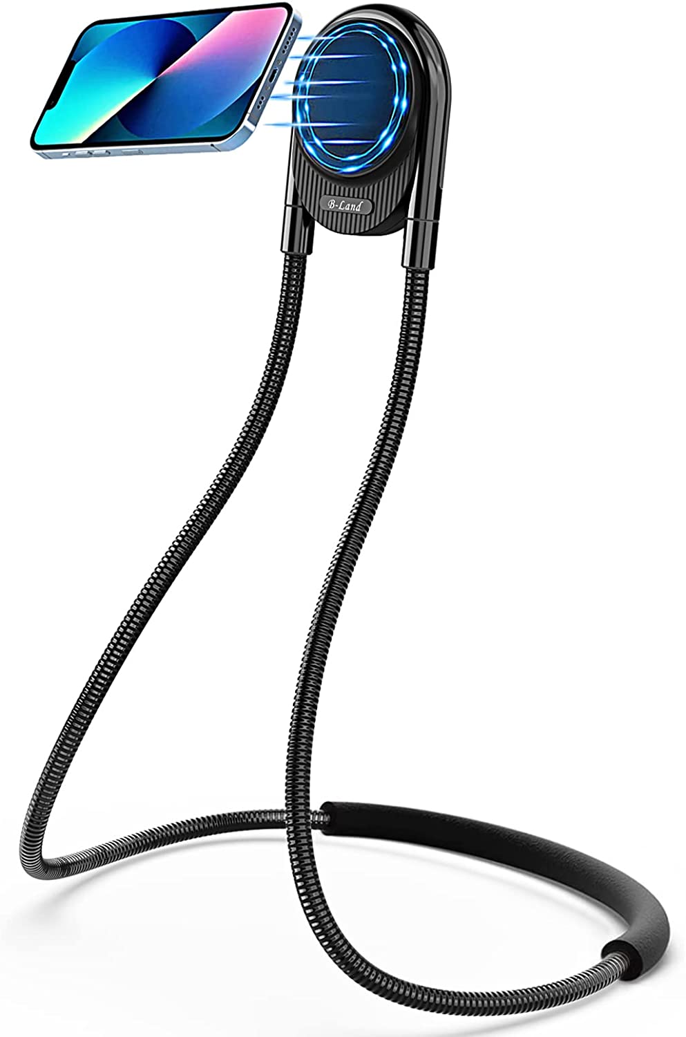 Phone Holder for MagSafe, Adjustable Neck Phone Holder