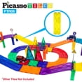 thumbnail image 3 of Set de bloques de construcción PicassoTiles Race Track Ramp, 6 piezas, 3 of 9