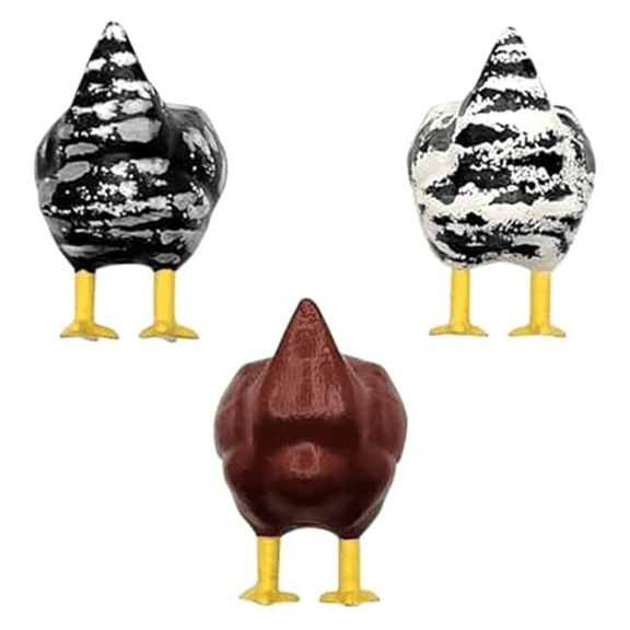 New Arrivals Chicken Butt Refrigerator Magnet Resin Decoration