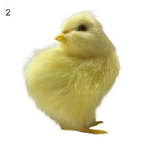 AYYUFE Beautiful Chicken Shape Doll Decor Vivid Handmade Fabric Doll Model for Party