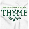 thumbnail image 2 of Look At Thyme Green Thumb Gardening Women's Plus Size Graphic Tee Brisco Brands 3X, 2 of 5