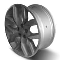 thumbnail image 3 of New 19x8.5 inch Wheel for 2014-2020 Chevrolet Impala Silver Machined Face Alloy Rim, 3 of 4