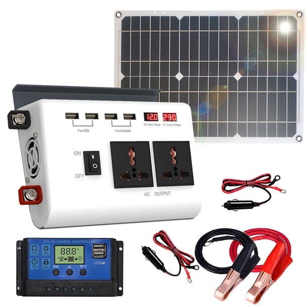 Inversor de corriente de 300 W CC 12 V a CA 220 V sinusoidal modificada