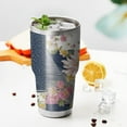 thumbnail image 3 of 30oz Pioneer Flower Tumblers Stainless Steel Tumbler with Lid and Straw,Vacuum Insulated Double Wall Travel Tumbler Cups Mug with Cleaning Brush for Coffee,Tea, 3 of 7