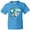 Pacific Blue, variant on Inktastic Cervical Cancer Awareness Teal and White Ribbon Around Heart Youth T-Shirt