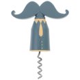 thumbnail image 1 of WEUVEB Ouvre-Bouteille Ergonomique Design Moustache pour Retrait de Liège en Service de Bar, 1 of 8