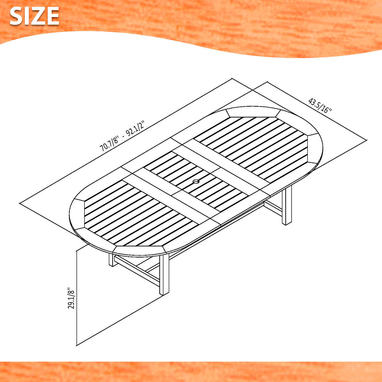 Amazonia Batesville 9 Pieces Eucalyptus Wood Oval Outdoor Dining Set, Ideal for Patio, Seating Capacity: 8