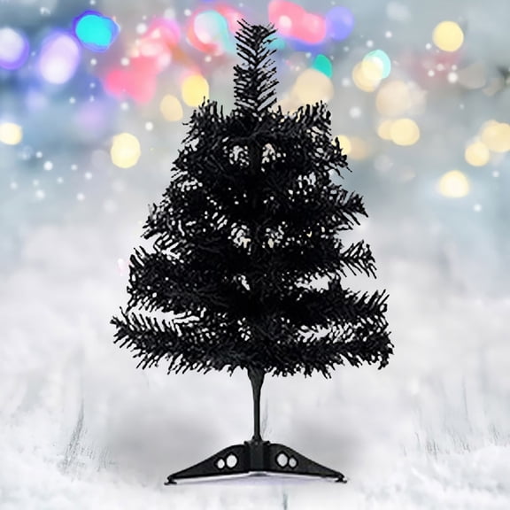 Halloween Black Christmas Tree Christmas Decoration Event & Party Easy To Use