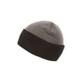 thumbnail image 4 of Two Tone Cuff Beanie - Grey/Black, 4 of 4