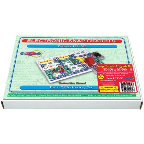 NEWEST Elenco Snap Circuits UC-30A Upgrade Kit Converts SC-100 to SC-300 Ages 8 