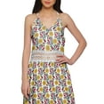 thumbnail image 2 of Moomaya Printed Sleeveless Adjustable Spaghetti Strap Long Dress For Women, 2 of 6