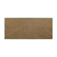 thumbnail image 2 of Mid-Century Modern Wood Rectangular Extension Kitchen Dining Table Brown, 2 of 11