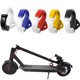 thumbnail image 3 of Wosthever Gancho delantero para patinete eléctrico M365, accesorios, bolsa con asa de agarre, gancho de garra para piezas de patinete M365 Patinetes eléctricos blanco Wosthever HW5724-01, 3 of 6