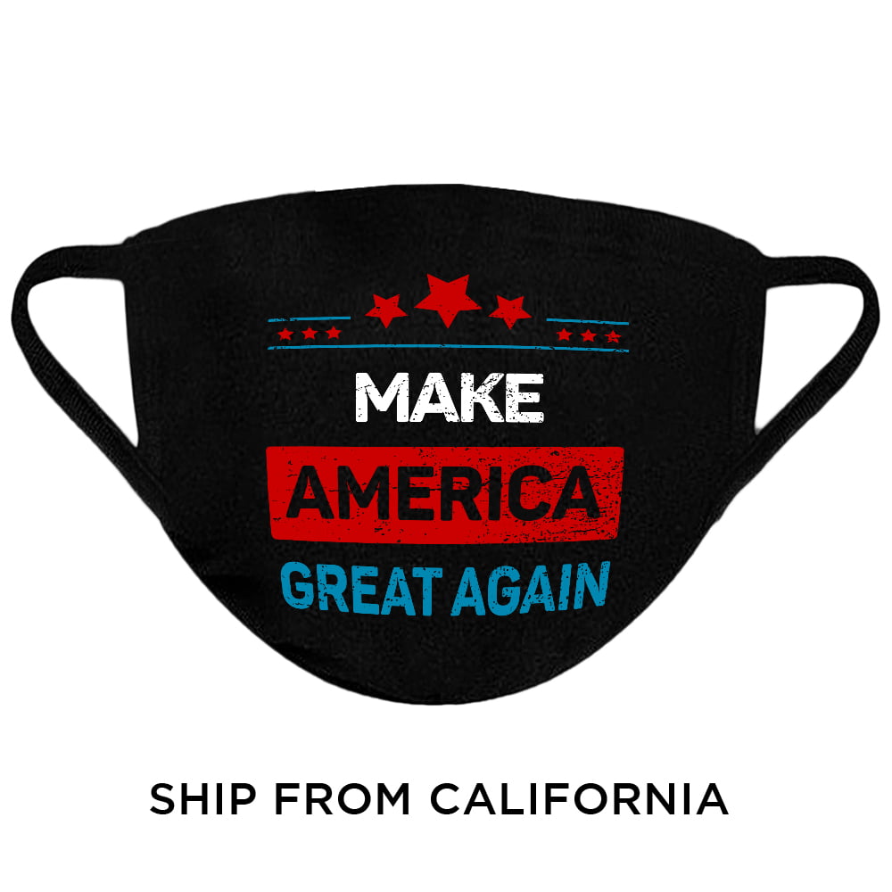 Safety Full Face Shield Medical with logo "Make America Great Again" Fit All 