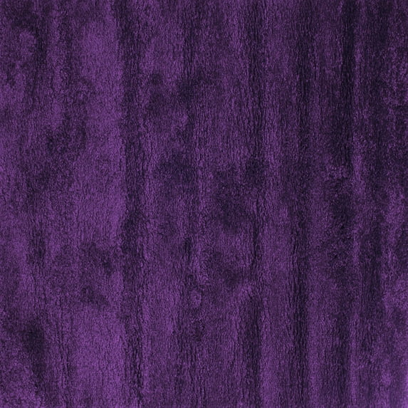 Ahgly Company Indoor Square Abstract Purple Contemporary Area Rugs, 7' Square