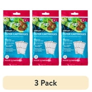 (3 pack) Vibrant Life Filter Cartridges, for 1-3 Gallon Aquariums, 3 Count