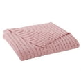 thumbnail image 4 of Teramo Chenille Throw Pink, 4 of 4