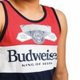 thumbnail image 5 of Budweiser Three Color Block Tank Top-3XLarge, 5 of 6