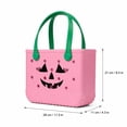 thumbnail image 3 of SUMMERWEEN SPOOKY BEACH TOTE Waterproof EVA Beach Bag with Seasonal Decorative Accessories for Family Pool Days Beach Outings and Weekend Travel, 3 of 6