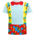 thumbnail image 1 of Clown T-Shirt pour Adulte à Imprimé Intégral de Costume, 1 of 2