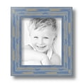 thumbnail image 2 of ArtToFrames 6x7 inch Blue Picture Frame, Blue Wood Poster Frame (4377), 2 of 8