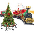 thumbnail image 1 of Set de tren navideño ROXIE Classic con humo, luces y sonido, 1 of 7