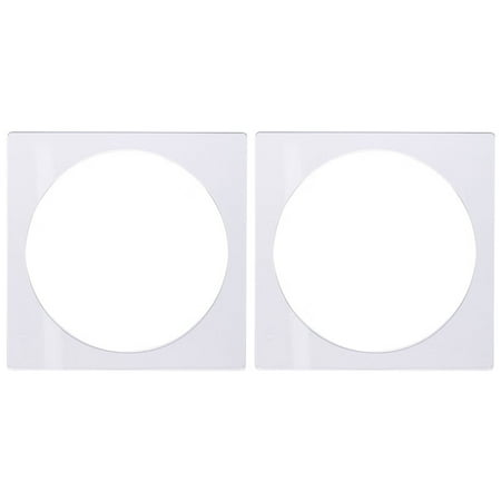 

VERMON 2 Pcs Mille-feuille Cake Mold Food Grade Hand Tool Round Cake Shaping Board Thousand Layer Frosting Piping Board Transparent Cream Pancakes Molds