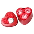 thumbnail image 1 of Perfume 3 piezas corazón perfumado baño cuerpo pétalo rosa flor jabón decoración de boda regalo rojo, 1 of 1